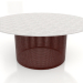 3d model Dining table Ø180 (Wine red) - preview