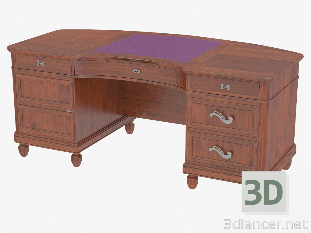 3d model Writing table CO320 - preview