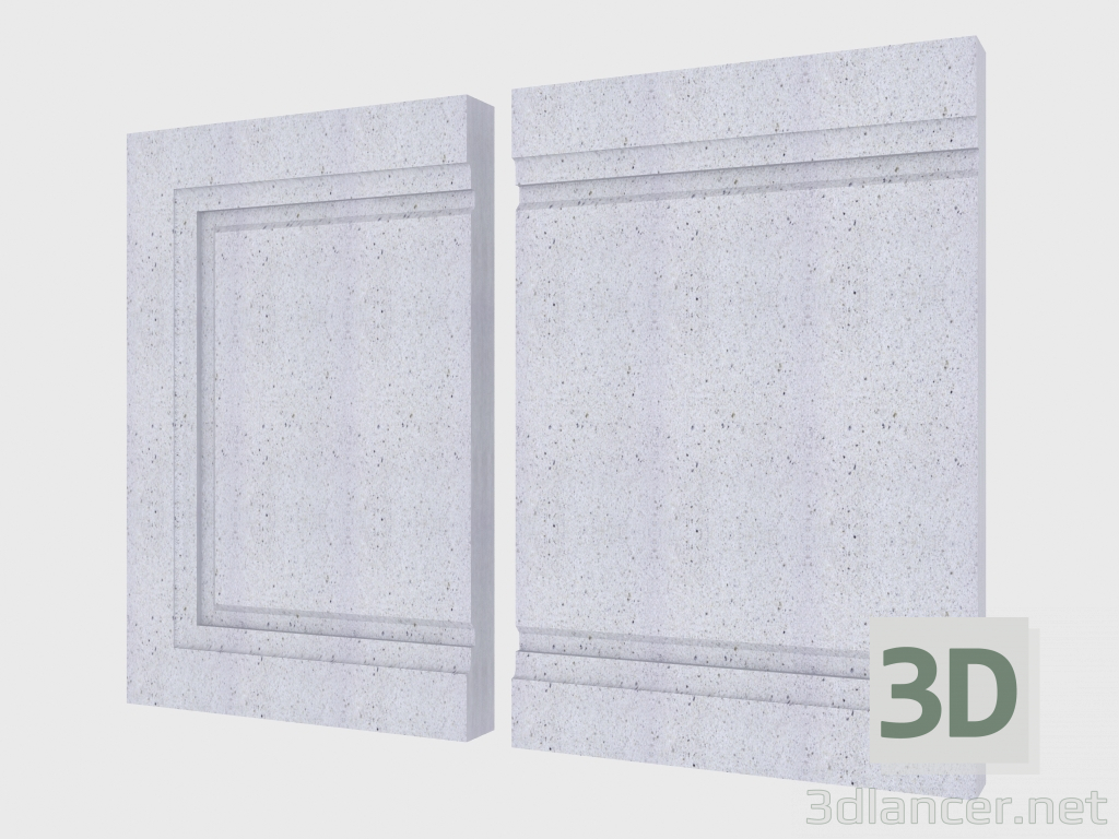 3d model Panel (FF76D) - vista previa