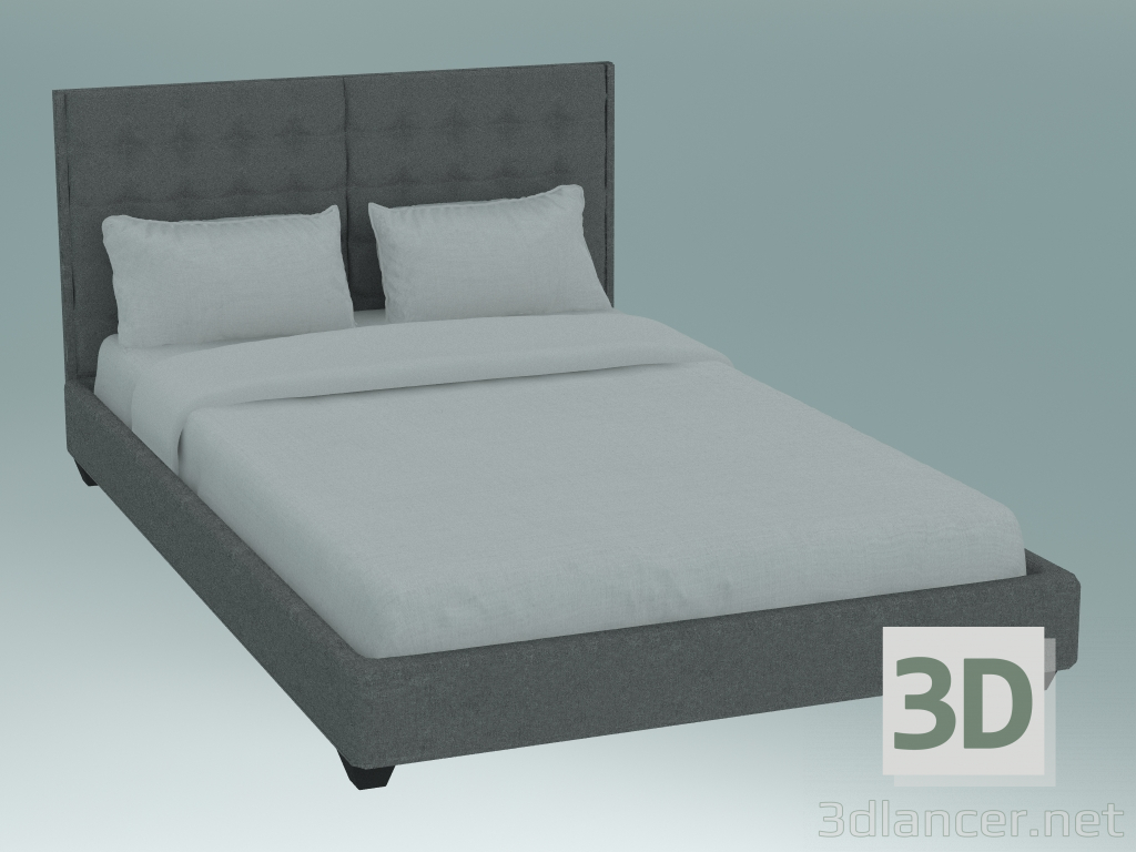 3d модель Кровать Ньюбери Блокс – превью