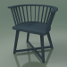 modèle 3D Chaise demi-ronde (24, bleu) - preview