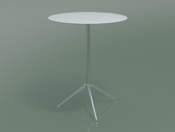 Table ronde 5752 (H 103 - Ø79 cm, Blanc, LU1)