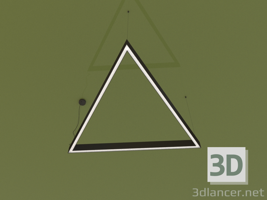 3d model Luminaire TRIANGOLO (882 mm) - preview