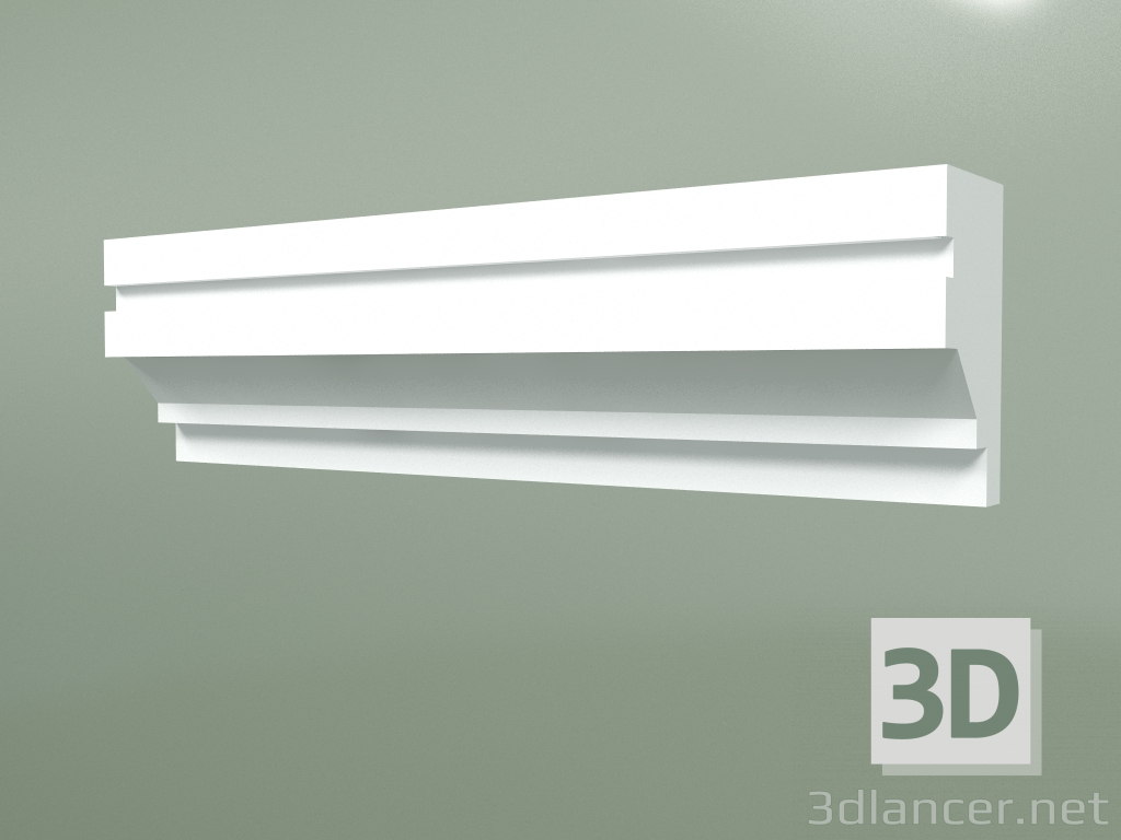 modèle 3D Moulure de plâtre MT057 - preview