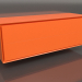3d model Mueble TM 011 (1200x400x400, naranja brillante luminoso) - vista previa
