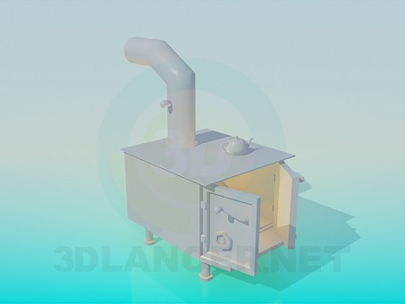 3d model Stove - preview 3d model Stove - preview