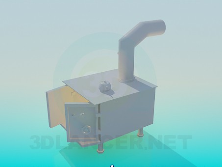 3d model Stove - preview 3d model Stove - preview