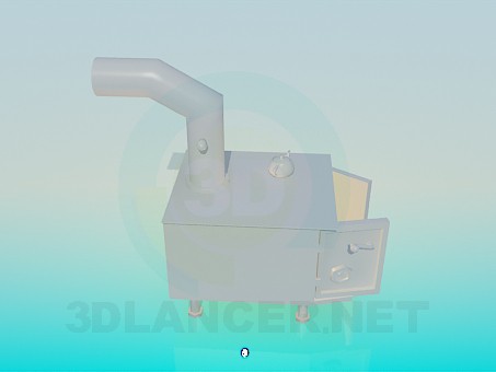 3d model Stove - preview 3d model Stove - preview