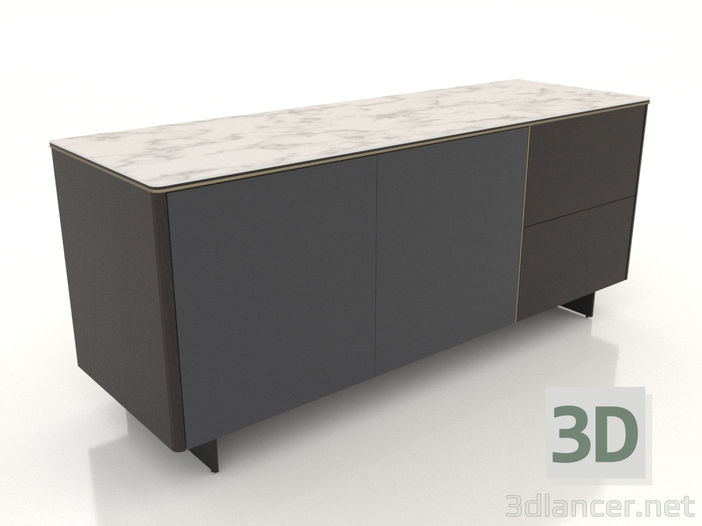 3d model TV stand (BRV2111-2) - preview