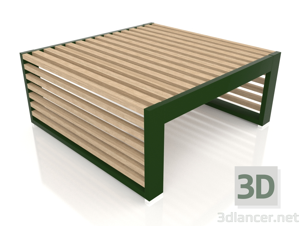 3d модель Приставной стол (Bottle green) – превью