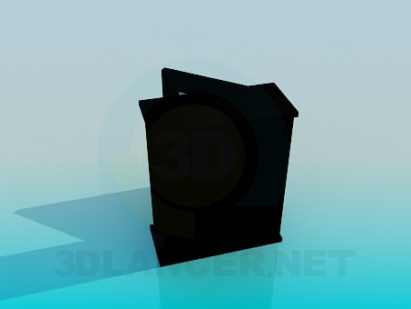 modelo 3D Armario bajo - escuchar modelo 3D Armario bajo - escuchar
