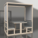 3d model Dining booth (Sand) - preview