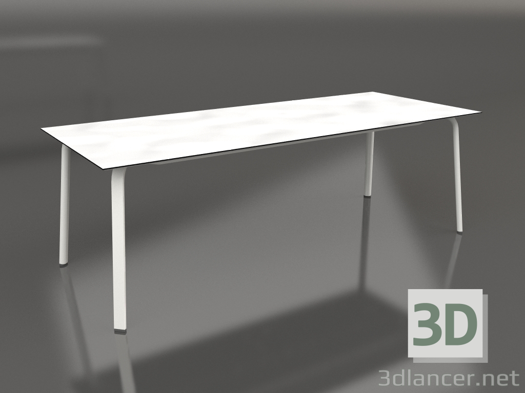 3D modeli Yemek masası 220 (Akik gri) - önizleme