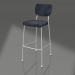 modèle 3D Tabouret de bar Benson 75,5 cm (Bleu foncé) - preview