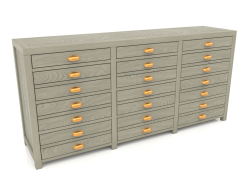 Chest of drawers (3 sections)