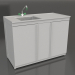 modello 3D Tavolo lavello 1200 SMS-D pp - anteprima modello 3D Tavolo lavello 1200 SMS-D pp - anteprima