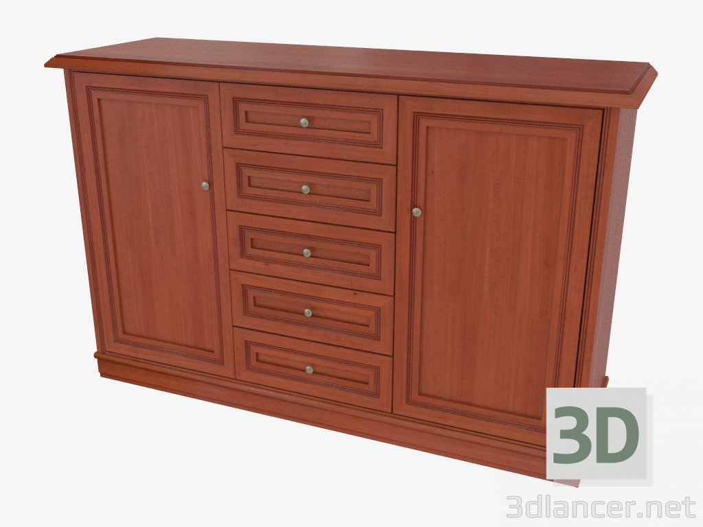 3d model Three-section buffet (367-37) - preview
