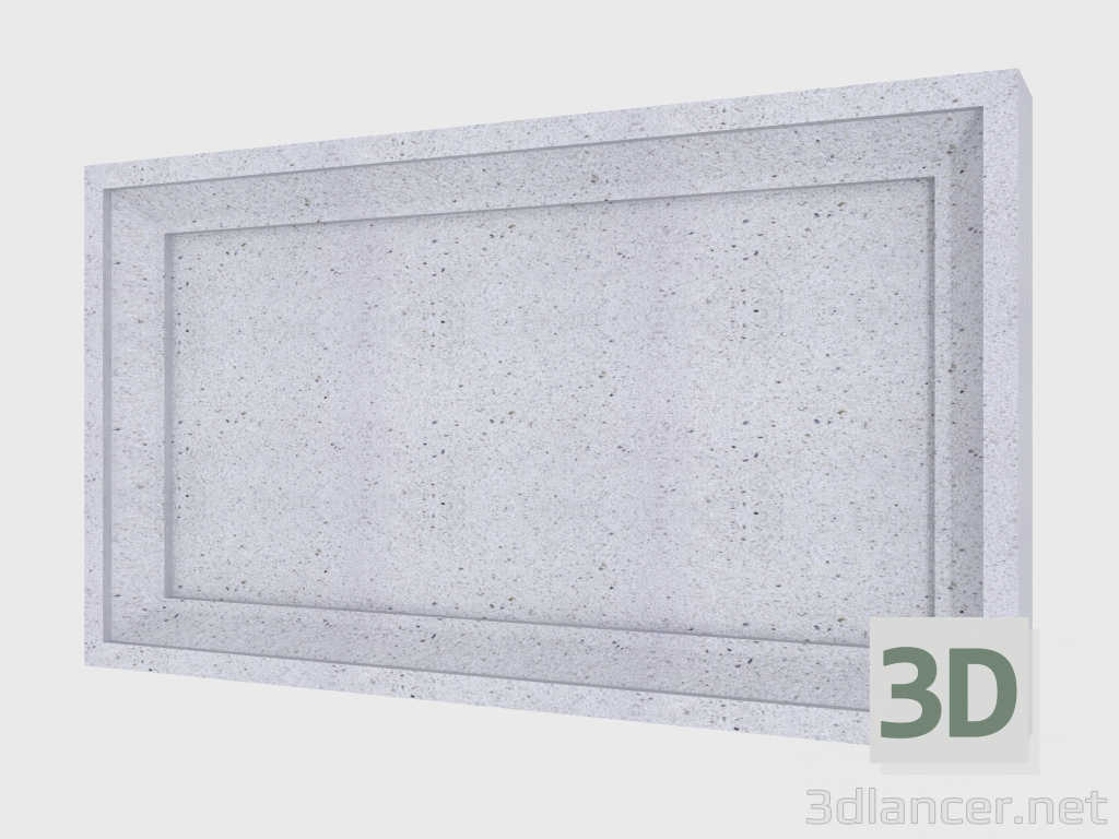 modèle 3D Panneau (FF82B) - preview