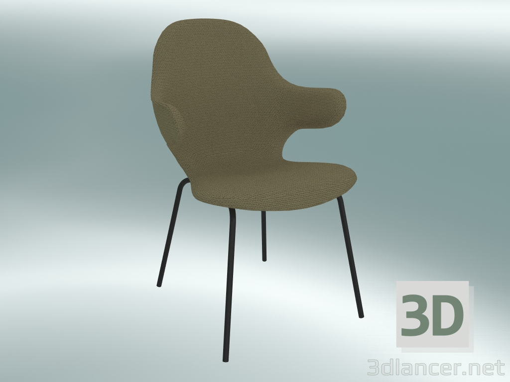 modello 3D Cattura sedia (JH15, 58x58 H 90cm, Hallingdal - 224) - anteprima