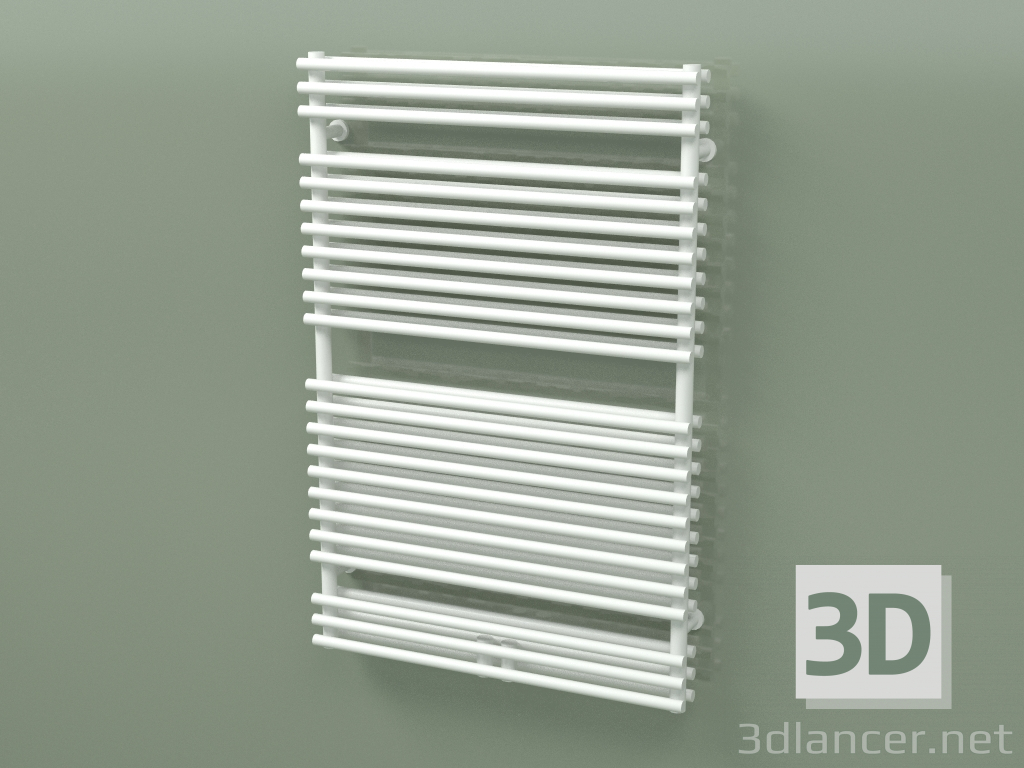 3D modeli Isıtmalı havlu askısı - Apia (1134 x 750, RAL - 9016) - önizleme