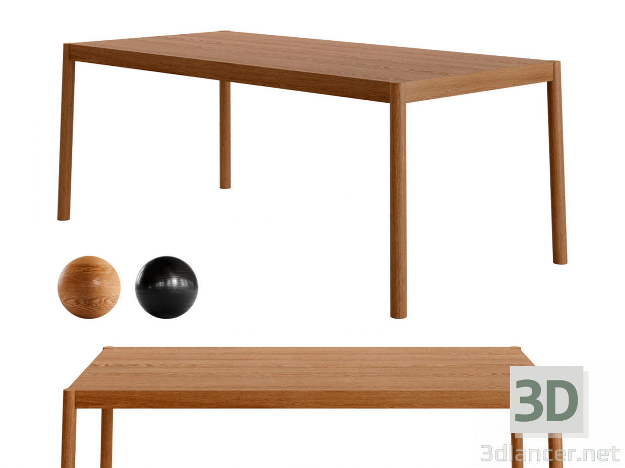 3 डी EMKO . द्वारा सिटीजन डाइनिंग टेबल मॉडल खरीद - रेंडर