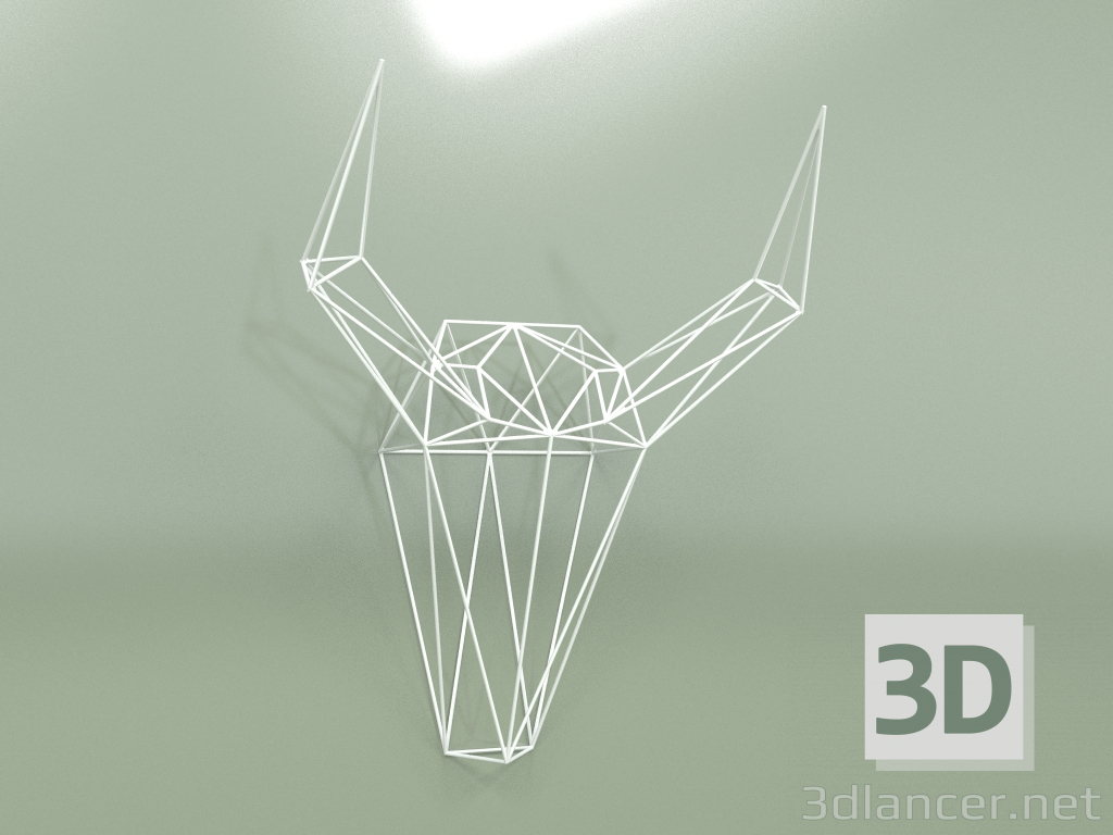 modello 3D Decoro TROFEO - anteprima