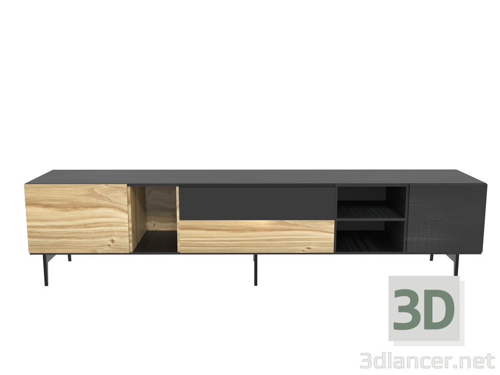 Mueble TV Cadira ON TV_02 3D modelo Compro - render
