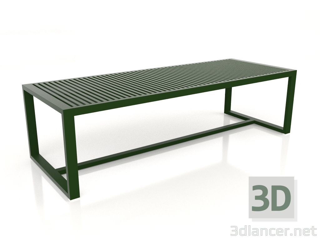modello 3D Tavolo da pranzo 268 (Verde bottiglia) - anteprima