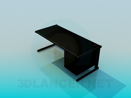 modelo 3D Escritorio - escuchar modelo 3D Escritorio - escuchar