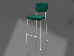 Bar stool Benson 75.5 cm (Green)