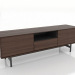 3d model Mueble de TV 1450 mm (nogal oscuro) - vista previa
