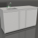 3D Modell Spültisch 1500 SMS-D pp - Vorschau 3D Modell Spültisch 1500 SMS-D pp - Vorschau