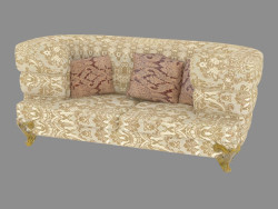 Classic double sofa (TC402)