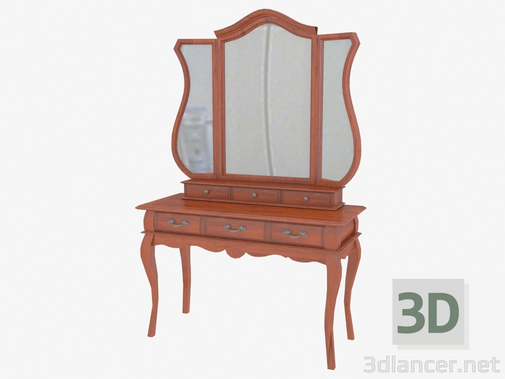3d model Toilet table with mirror MD433 MD434 - preview