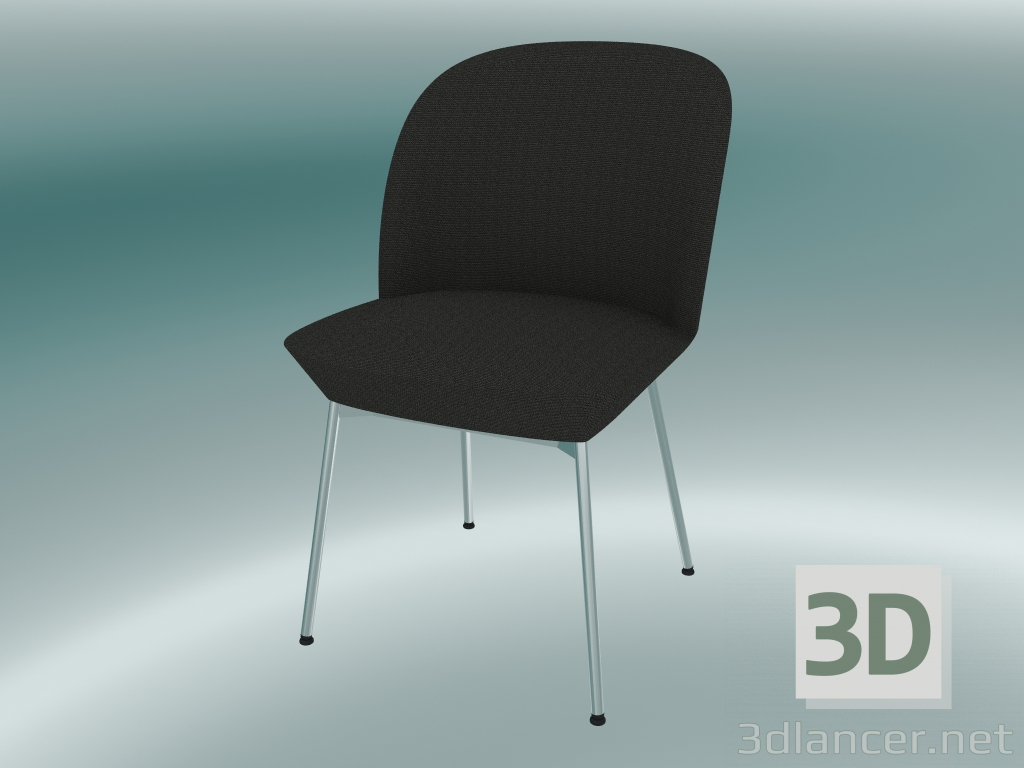 modèle 3D Chaise Oslo (Ocean 3, Chrome) - preview