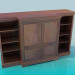 3d model Cabinet with shelves - preview
