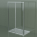 3d model Sliding shower cubicle ZN 130, for a shower tray in a niche - preview