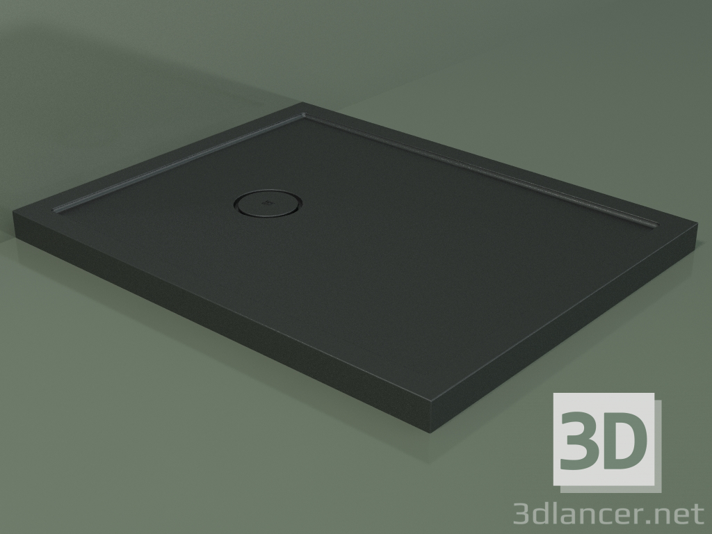 modèle 3D Receveur de douche Medio (30UM0147, Deep Nocturne C38, 80x100 cm) - preview