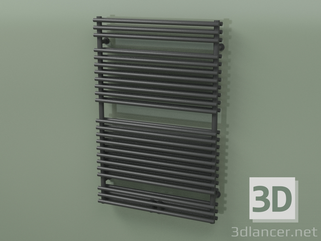 3D modeli Isıtmalı havlu askısı - Apia (1134 x 750, RAL - 9005) - önizleme