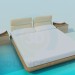 3d модель Набор мебели для спальной комнаты – превью
