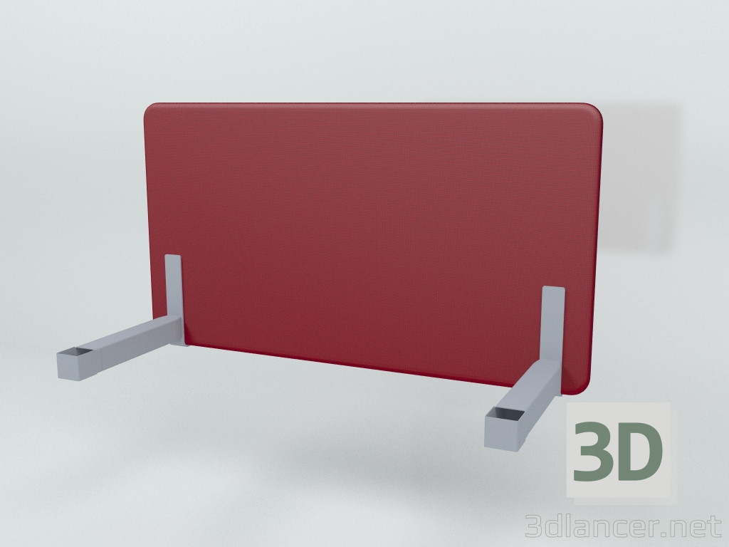 3d модель Акустичний екран Desk Single Ogi Drive 700 Sonic ZPS612 (1190x650) – превью