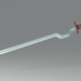 modello 3D di spada ricurva comprare - rendering