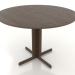 modèle 3D Table à manger 1100 mm (extensible, option 1, Noyer foncé) - preview