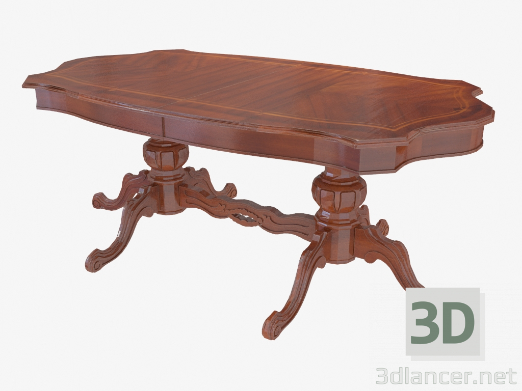 3d model Folding dining table DG117 - preview