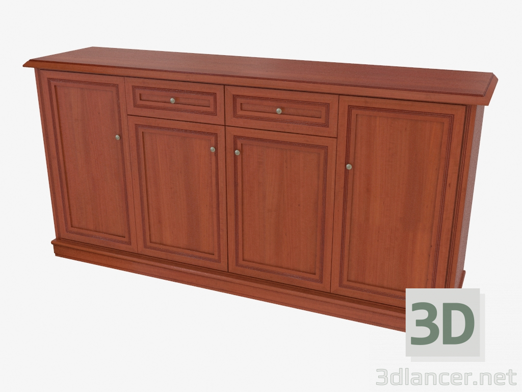 3d model Four-section buffet (367-39) - preview