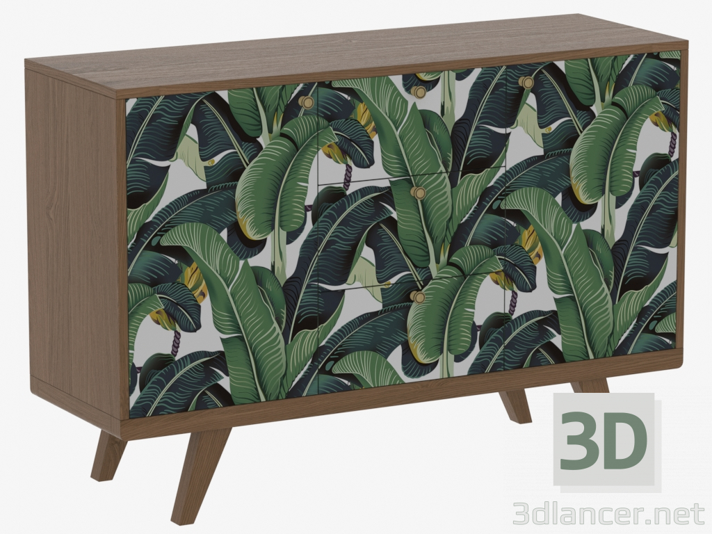 3d model Chest of drawers THIMON (IDC007001025) - preview