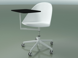 Sandalye 2312 (5 tekerlekli, masa ile, PA00001, PC00001 polipropilen)