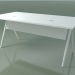 3d модель Стол офисный прямоугольный 5461 (H 74 - 89 x 179 cm, laminate Fenix F01, V12) – превью