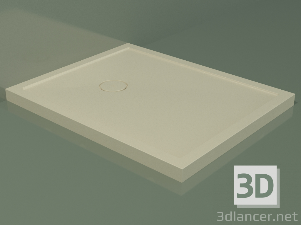 Modelo 3d Base de duche Medio (30UM0147, Bone C39, 80x100 cm) - preview