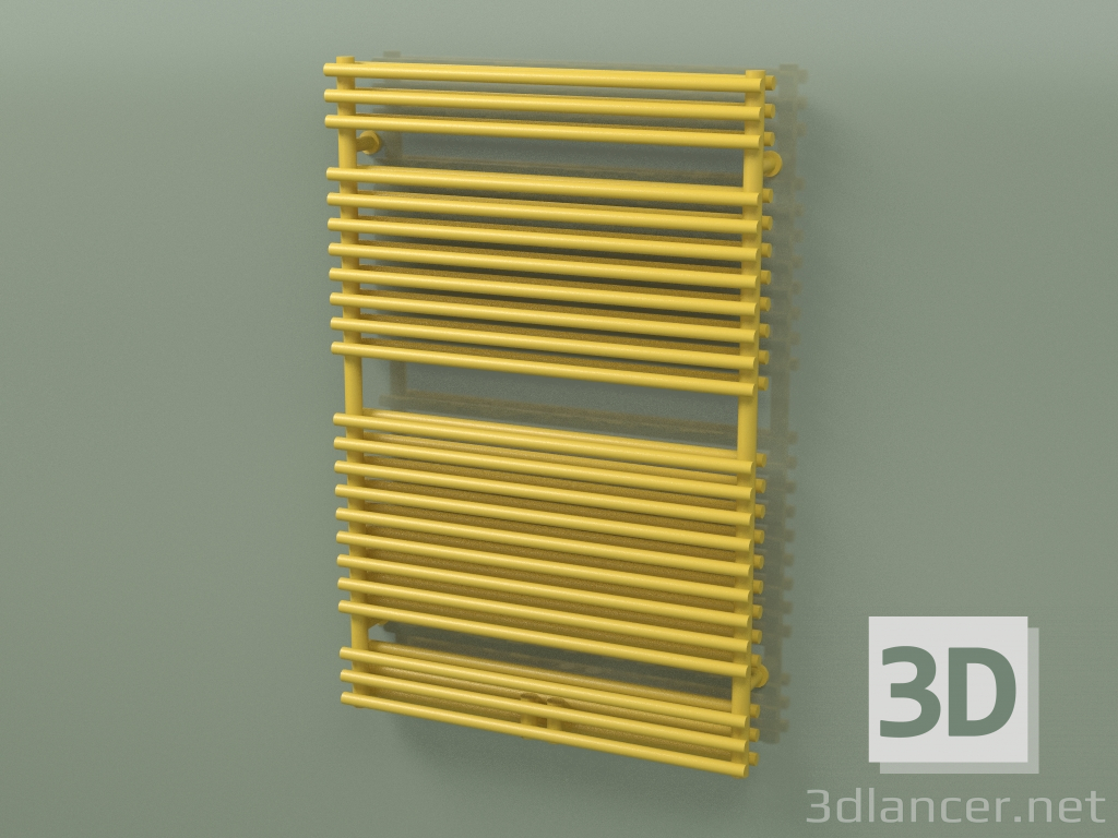 3D modeli Isıtmalı havlu askısı - Apia (1134 x 750, RAL - 1012) - önizleme